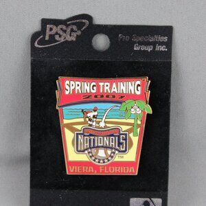 Washington Nationals Pin (Retro) - 2007 Srping Training by PSG - Inlaid PIn